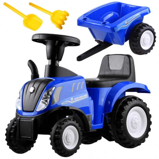 Trattore New Holland con rimorchio per bambini