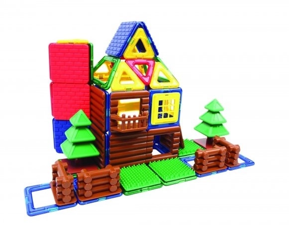 Baita in Legno Magformers 87 Pezzi