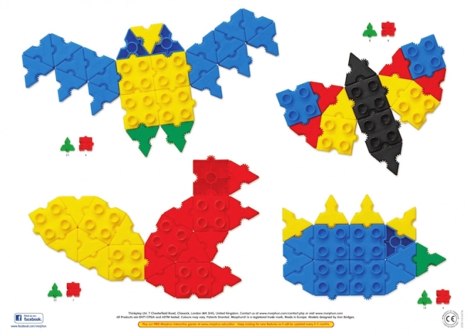 Mega set costruzioni Morphun Starter 1200 pezzi