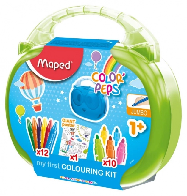 Set artistico per bambini con valigetta Maped Color’Peps Jumbo