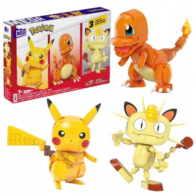 Set di costruziones Pokémon Trio di Kanto