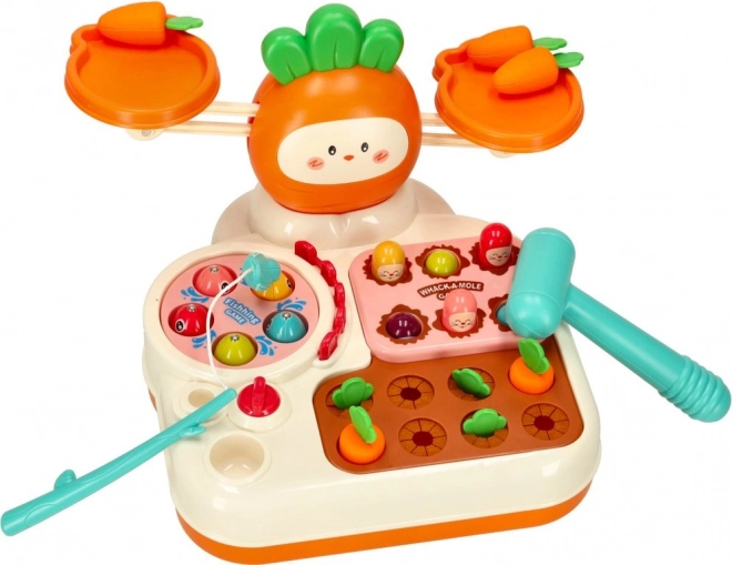 Giocattolo multifunzionale sensoriale 4 in 1 per bambini