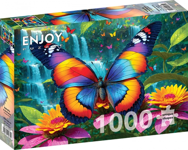 Puzzle Farfalla nella foresta 1000 pezzi