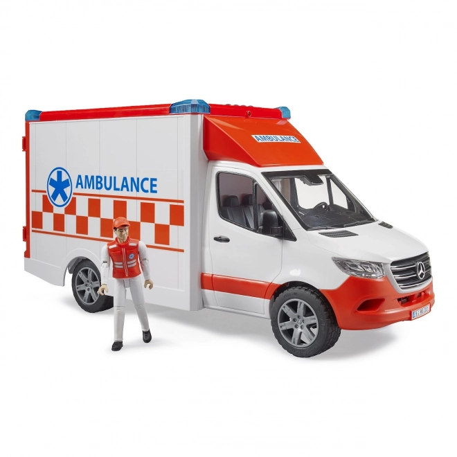 Ambulanza Bruder MB Sprinter con medico