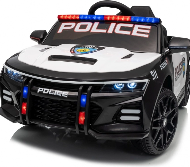 auto della polizia nero 911 Agenzia