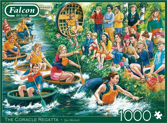 Puzzle Regata con Coracolo 1000 Pezzi FALCON