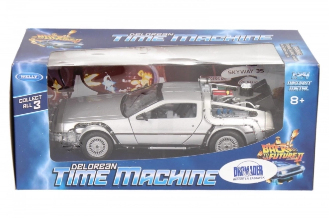 Modello Auto Delorean Ritorno Al Futuro II 1:24