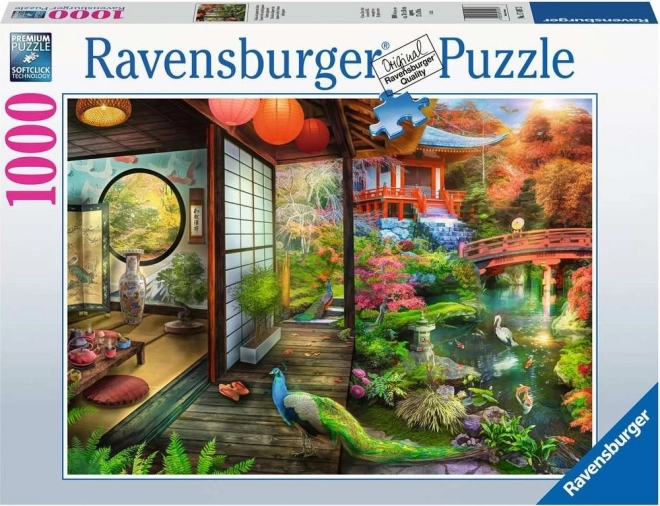 Puzzle giardino giapponese Teahouse 1000 pezzi