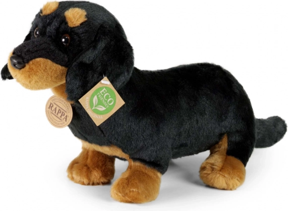 Bassotto di peluche seduto 32 cm eco-friendly