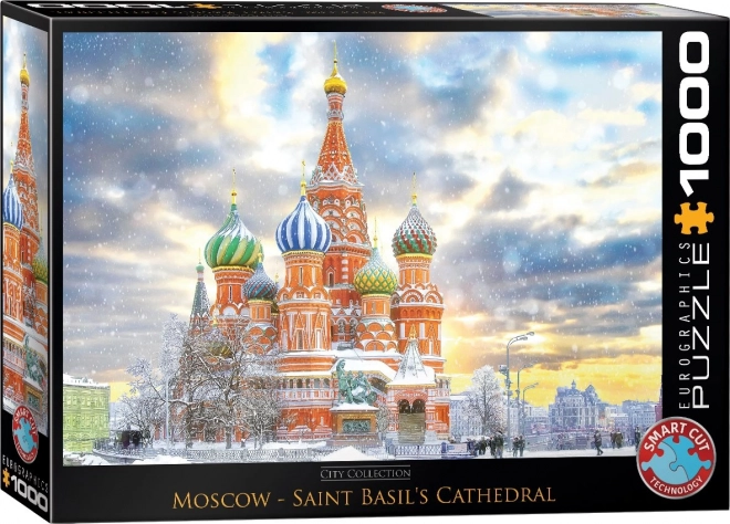 Puzzle Cattedrale di San Basilio Mosca 1000 Pezzi