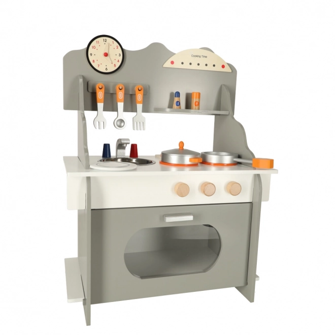 Cucina in Legno per Bambini con Angolo e Accessori