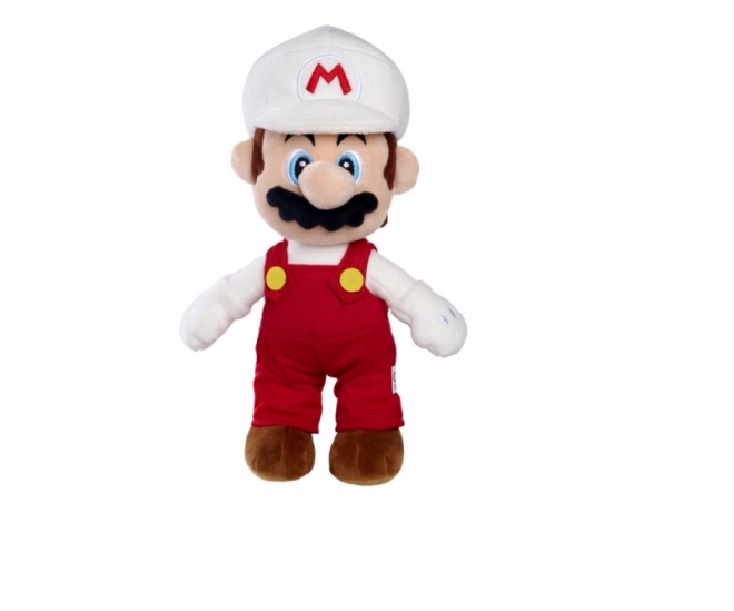 Peluche Super Mario Mario di Fuoco 30 cm