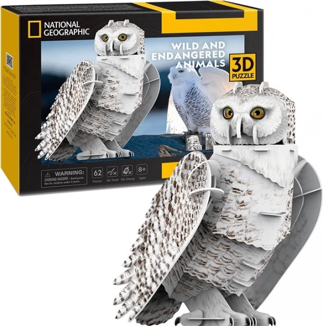 Puzzle 3D Civette delle Nevi National Geographic