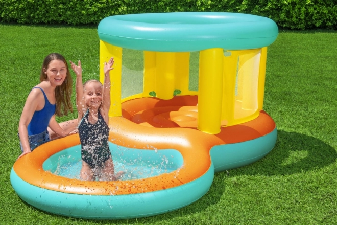 Area Giochi Gonfiabile con Piscina per Bambini BESTWAY