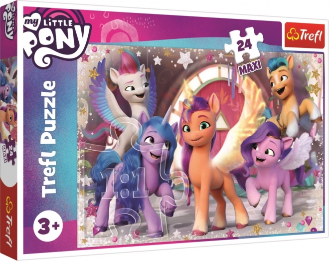 Puzzle My Little Pony: Pony Felici MAXI 24 pezzi