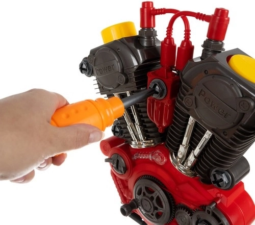 Motore smontabile per piccoli meccanici