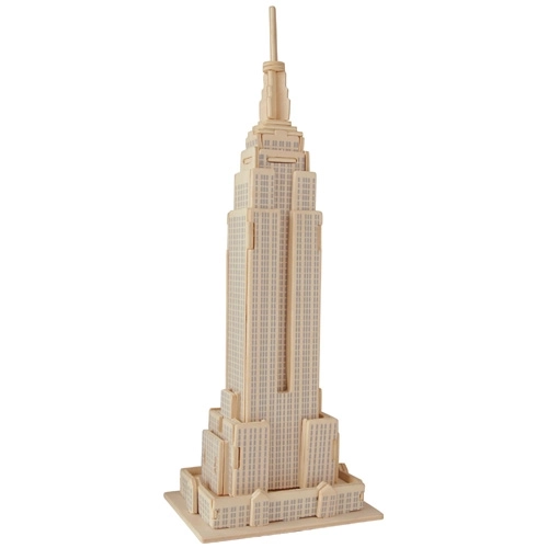 Puzzle 3D In Legno Empire State Building