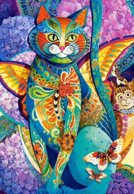 Puzzle 1500 pezzi Feline Fiesta