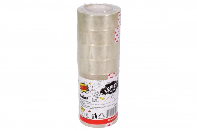 Nastro adesivo trasparente 18 mm x 30 m