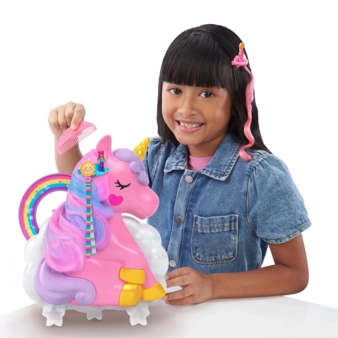 Set Polly Pocket Unicorno Salone di Bellezza