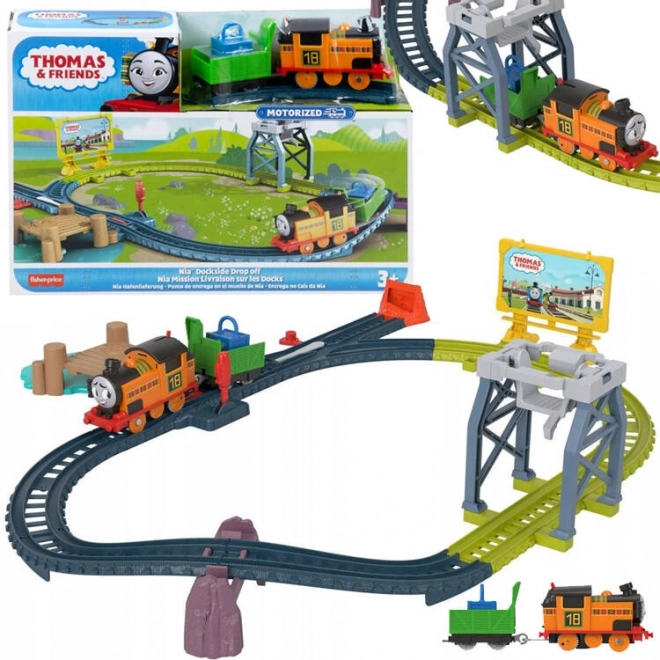 Locomotiva motorizzata Nia per le avventure di Thomas & Friends