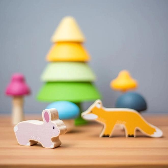 Animali Del Bosco Di Bigjigs Toys