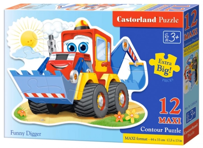 Puzzle Maxi Escavatore Allegro