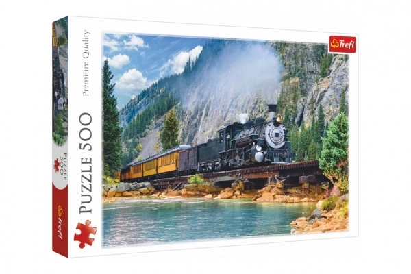 Puzzle Treno di Montagna 500 Pezzi