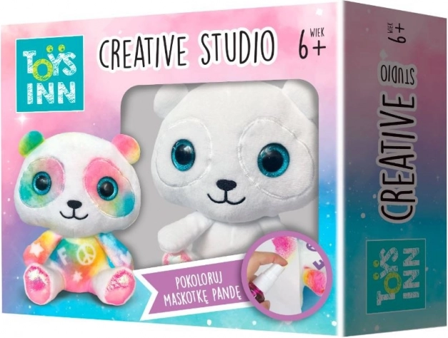 Set creativo – panda di peluche da colorare