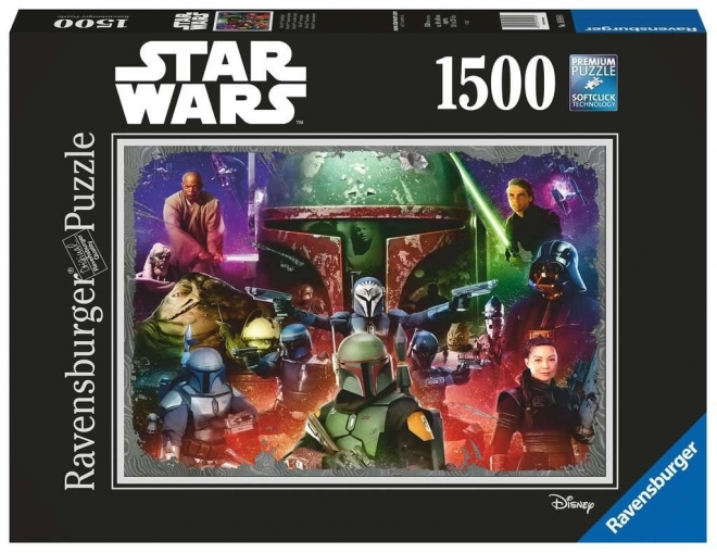 Puzzle 2D 1500 pezzi Boba Fett cacciatore di taglie