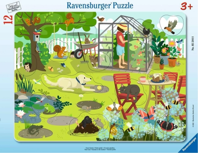 Puzzle da incastro La Nostra Giardino 12 pezzi