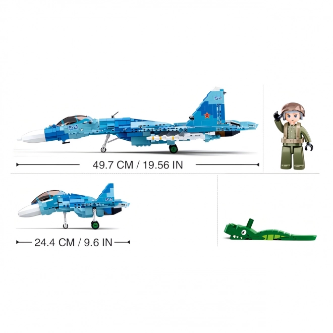 Sluban caccia Su-27 2 in 1