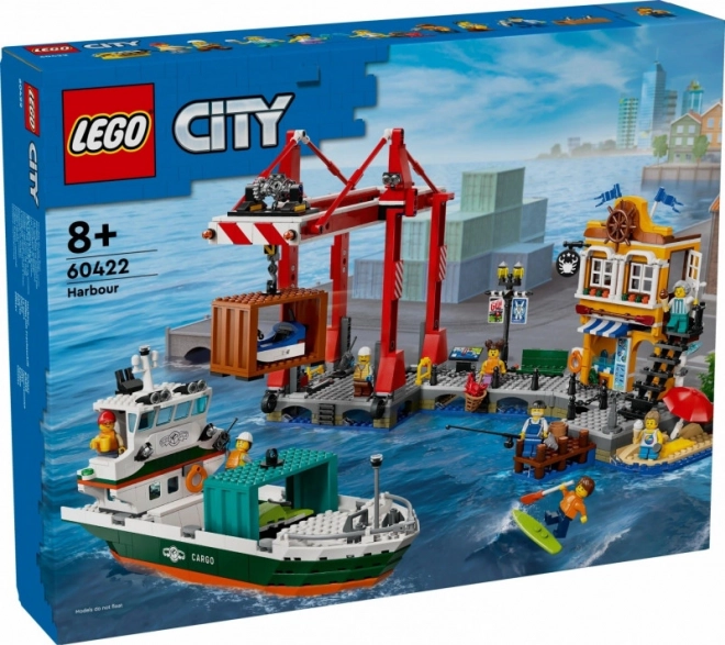 Lego City Porto Costiero con Nave da Trasporto