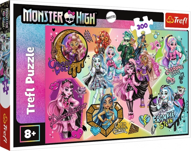 Puzzle Monster High: Zombie in Cima 300 Pezzi