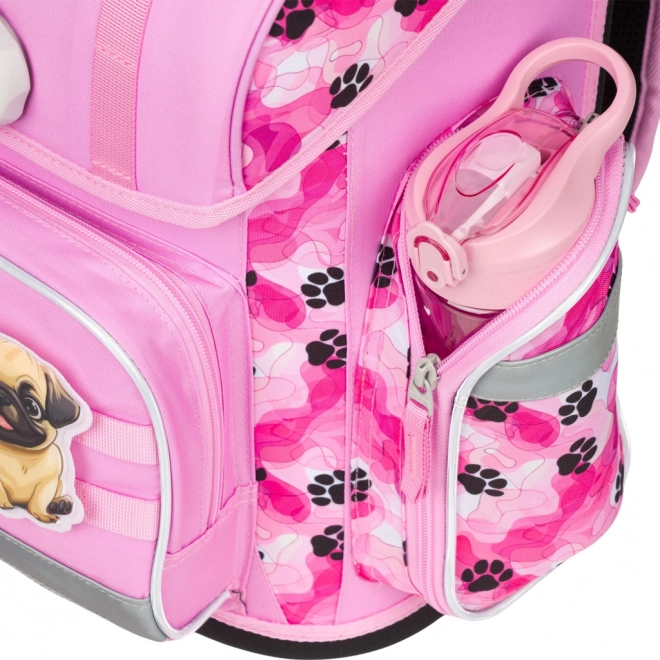 Set di articoli scolastici BAGGL Tlapky: zaino, astuccio e sacchetto
