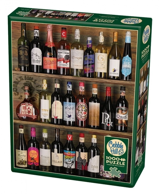 Puzzle Abeceda del vino 1000 pezzi