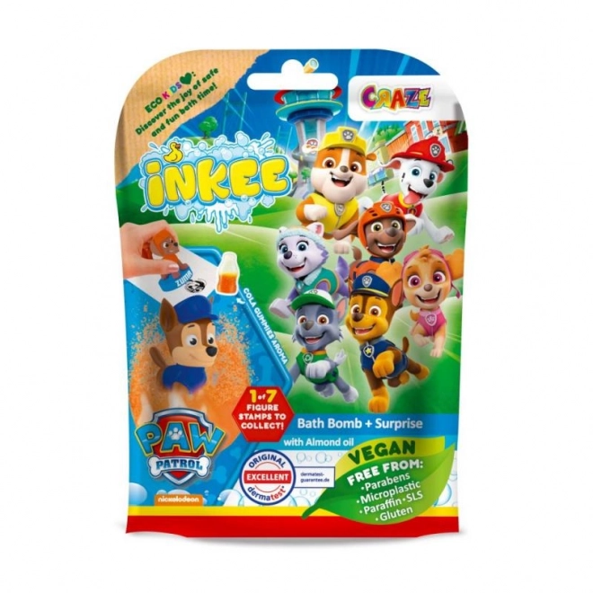 Inkee bomba da bagno sorpresa Paw Patrol