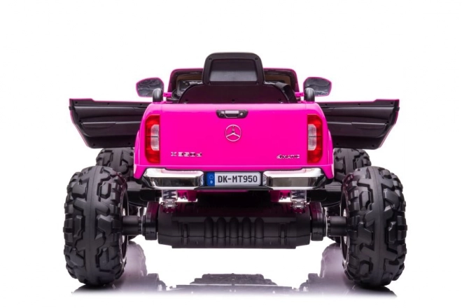 Auto a batteria rosa BARBIE Mercedes