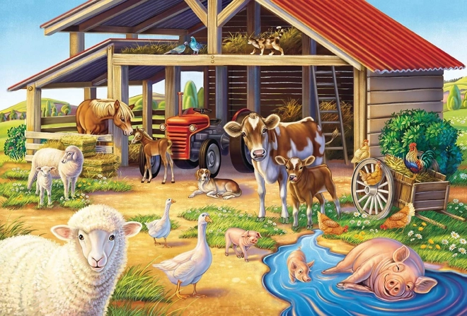 Puzzle I miei Animali Preferiti 3x48 Pezzi