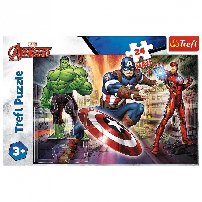 Puzzle MAXI Avengers 24 pezzi