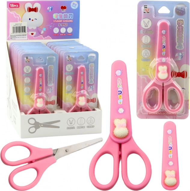 Forbici scolastiche con copertura decorativa 14 cm