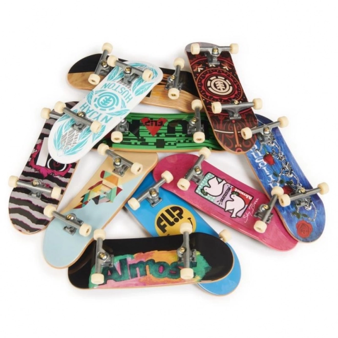 Set da 10 Mini Skateboard Tech Deck