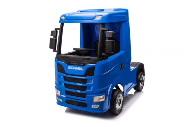 Auto elettrico per bambini Scania Niebieskie 4x4