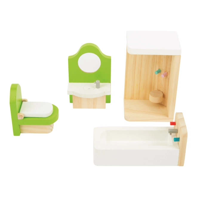 Bagno realistico per casa delle bambole