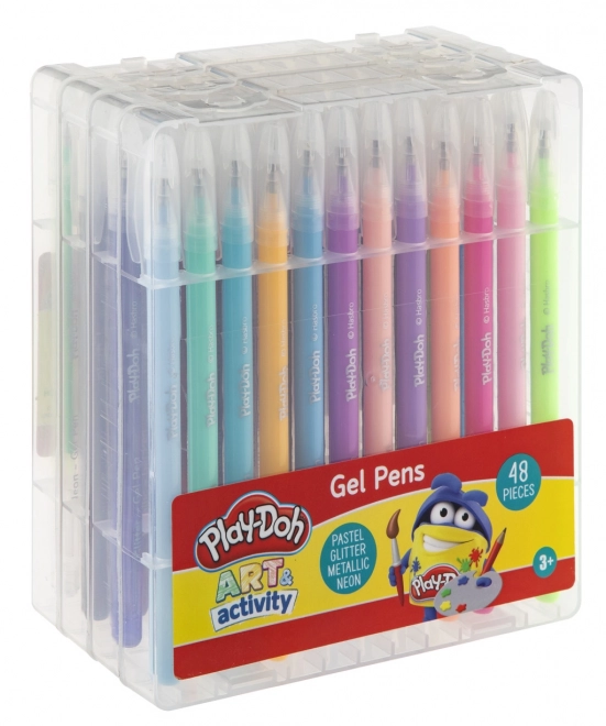 Set di penne gel in custodia Play Doh