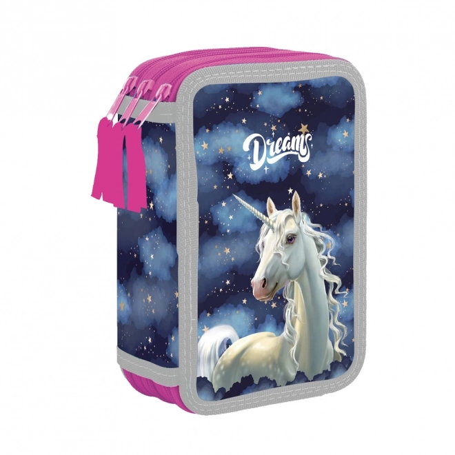 Astuccio tre strati Unicorn