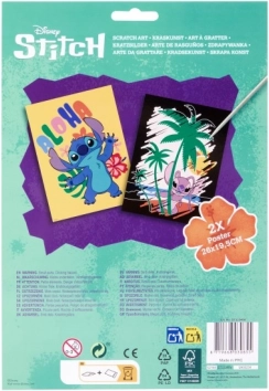 Immagini grattabili Stitch per divertimento creativo