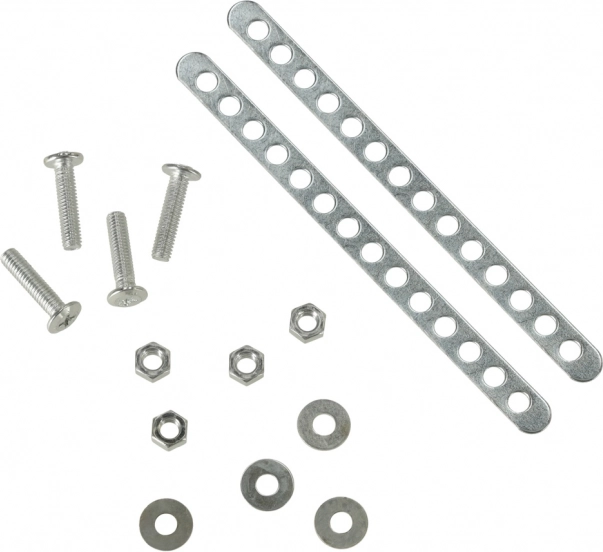 Cestino metallico per bicicletta nero 25kg