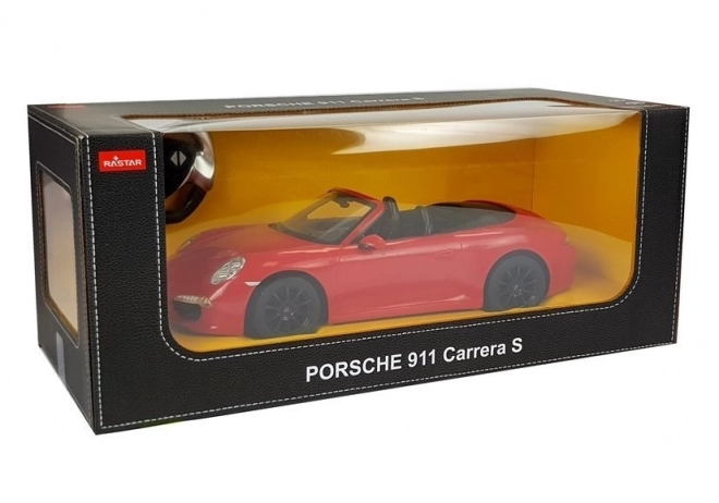 Auto R/C Porsche 911 Rastar 1:14 Rosso a distanza