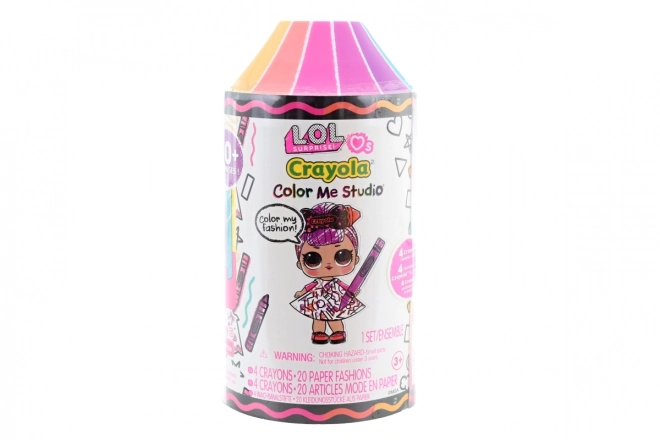 La sorpresa di L.O.L. ama il studio di CRAYOLA con bambola